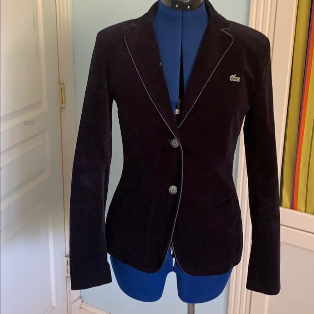 Lacoste Indago Velvet Blazer